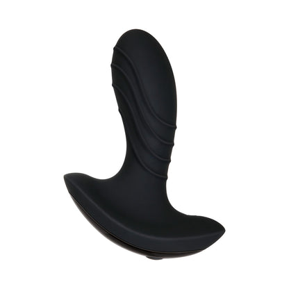 ZERO TOLERANCE - THE GENTLEMAN RECHARGEABLE VIBRATING SILICONE PROSTATE MASSAGER BLACK