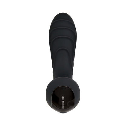ZERO TOLERANCE - THE GENTLEMAN RECHARGEABLE VIBRATING SILICONE PROSTATE MASSAGER BLACK