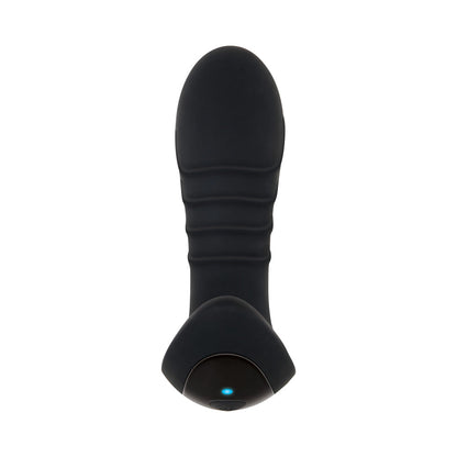 ZERO TOLERANCE - THE GENTLEMAN RECHARGEABLE VIBRATING SILICONE PROSTATE MASSAGER BLACK