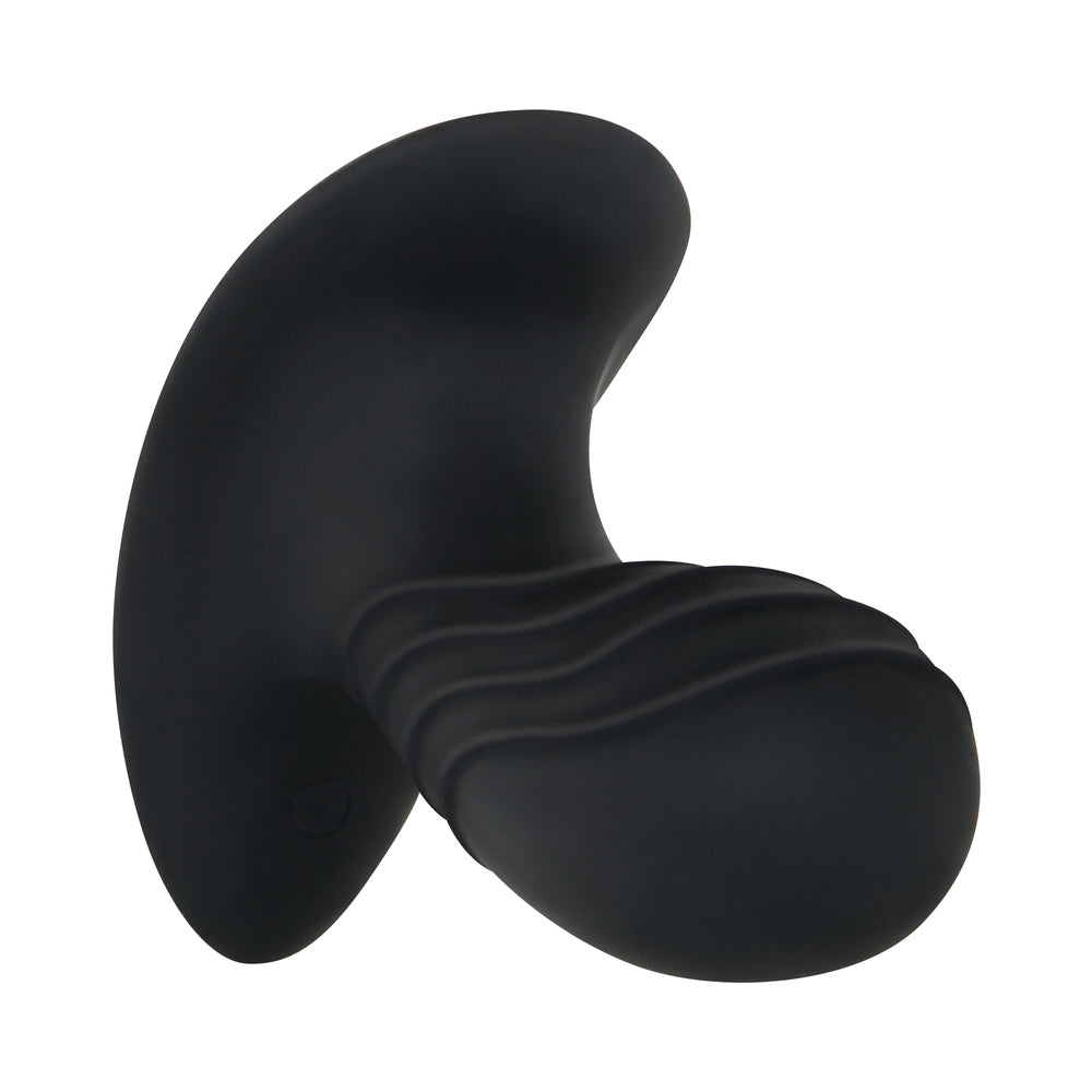 ZERO TOLERANCE - THE GENTLEMAN RECHARGEABLE VIBRATING SILICONE PROSTATE MASSAGER BLACK