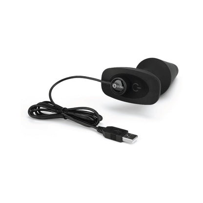 B-VIBE RIMMING XL ROTATING AND VIBRATING REMOTE CONTROL PLUG BLACK