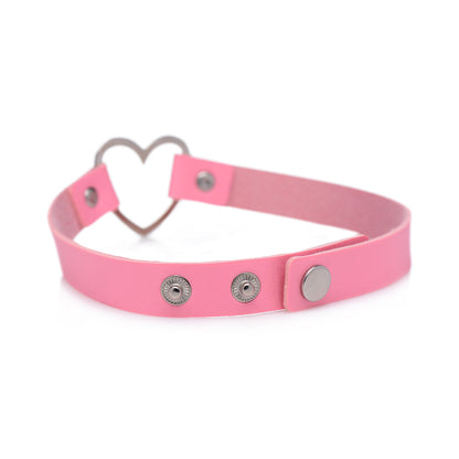 MASTER SERIES SWEET HEART CHROME HEART CHOKER PINK
