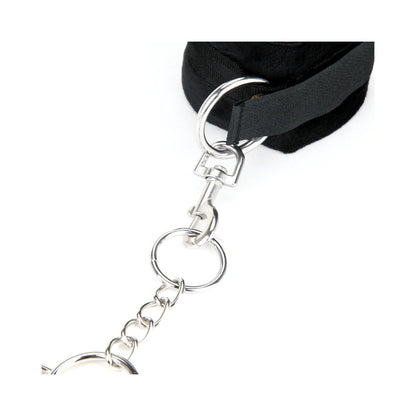 ELECTRIC EEL - LUX FETISH DELUXE CHAIN HOG TIE WITH 4-PIECE CUFF SET