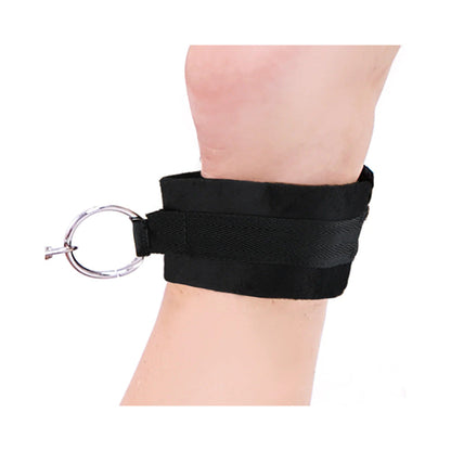 ELECTRIC EEL - LUX FETISH DELUXE CHAIN HOG TIE WITH 4-PIECE CUFF SET
