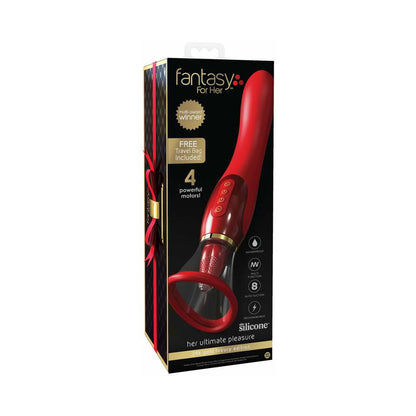 PIPEDREAM - FANTASÍA PARA ELLA EDICIÓN DE LUJO ORO 24K SU PLACER DEFINITIVO ROJO