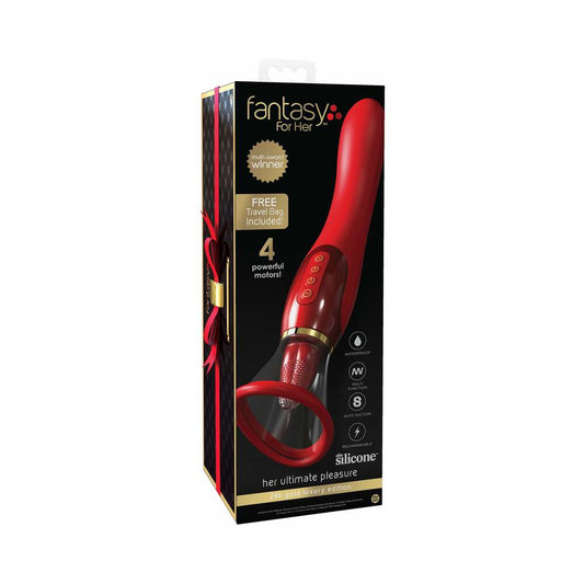 PIPEDREAM - FANTASY FOR HER 24K GOLD LUXURY EDITION HER ULTIMATE PLEASURE RED