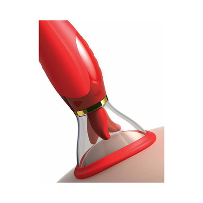 PIPEDREAM - FANTASÍA PARA ELLA EDICIÓN DE LUJO ORO 24K SU PLACER DEFINITIVO ROJO