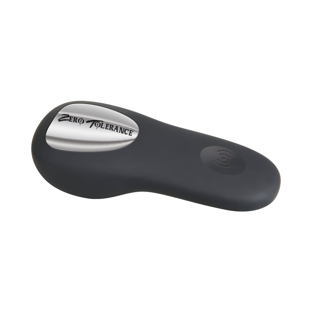 ZERO TOLERANCE THE HANDYMAN RECHARGEABLE REMOTE-CONTROLLED VIBRATING PROSTATE MASSAGER BLACK