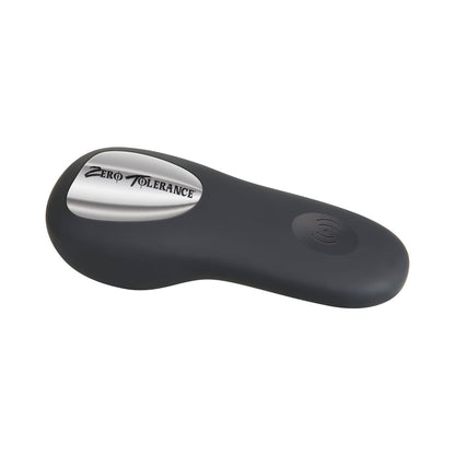ZERO TOLERANCE THE HANDYMAN RECHARGEABLE REMOTE-CONTROLLED VIBRATING PROSTATE MASSAGER BLACK