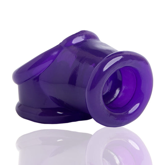OXBALLS - POWERSLING COCKSLING/BALLSTRETCHER, EGGPLANT