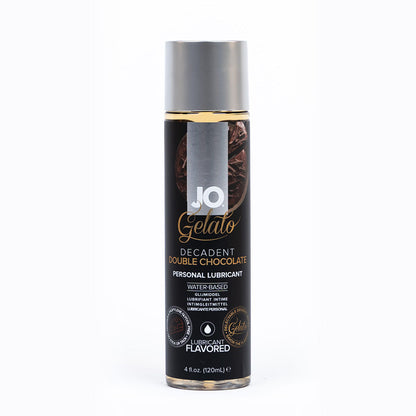 SYSTEM JO - JO GELATO DECADENT DOUBLE CHOCOLATE FLAVORED WATER-BASED LUBRICANT 4 OZ.