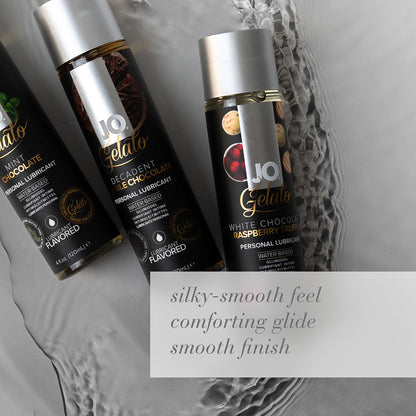 SYSTEM JO - JO GELATO WHITE CHOCOLATE RASBERRY TRUFFLE WATER-BASED LUBRICANT 4 OZ.