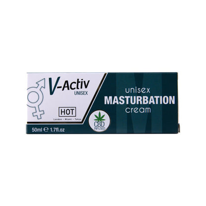 HOT - HOT MASTURBATION CREME WITH CBD - UNISEX 50 ML