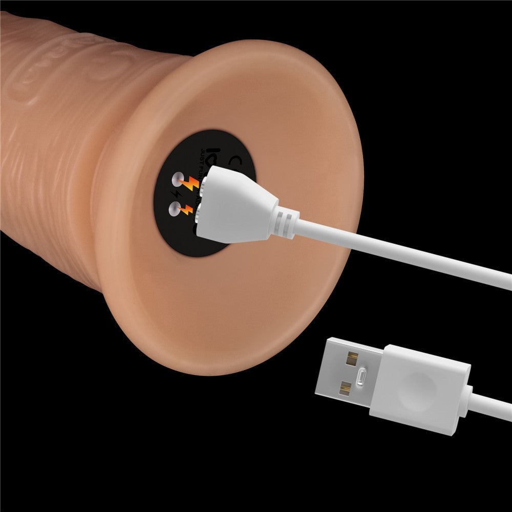 LOVETOY - 7'' VIBRATING POWER BASICS COCK