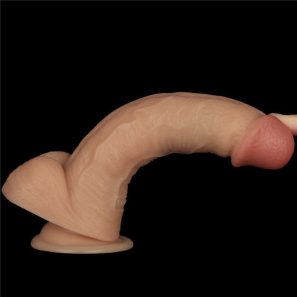 LOVETOY - 8'' VIBRATING POWER BASICS COCK