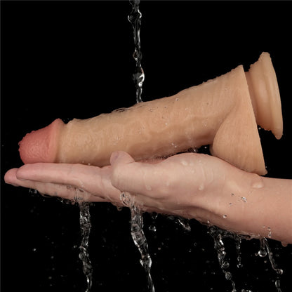 LOVETOY - 8'' VIBRATING POWER BASICS COCK