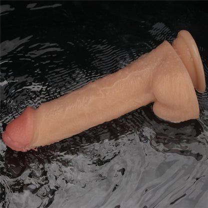 LOVETOY - 8'' VIBRATING POWER BASICS COCK