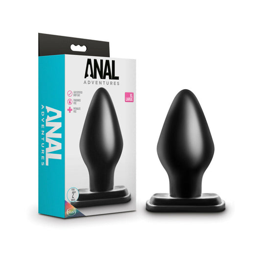 ANAL ADVENTURES X-LARGE PLUG BLACK