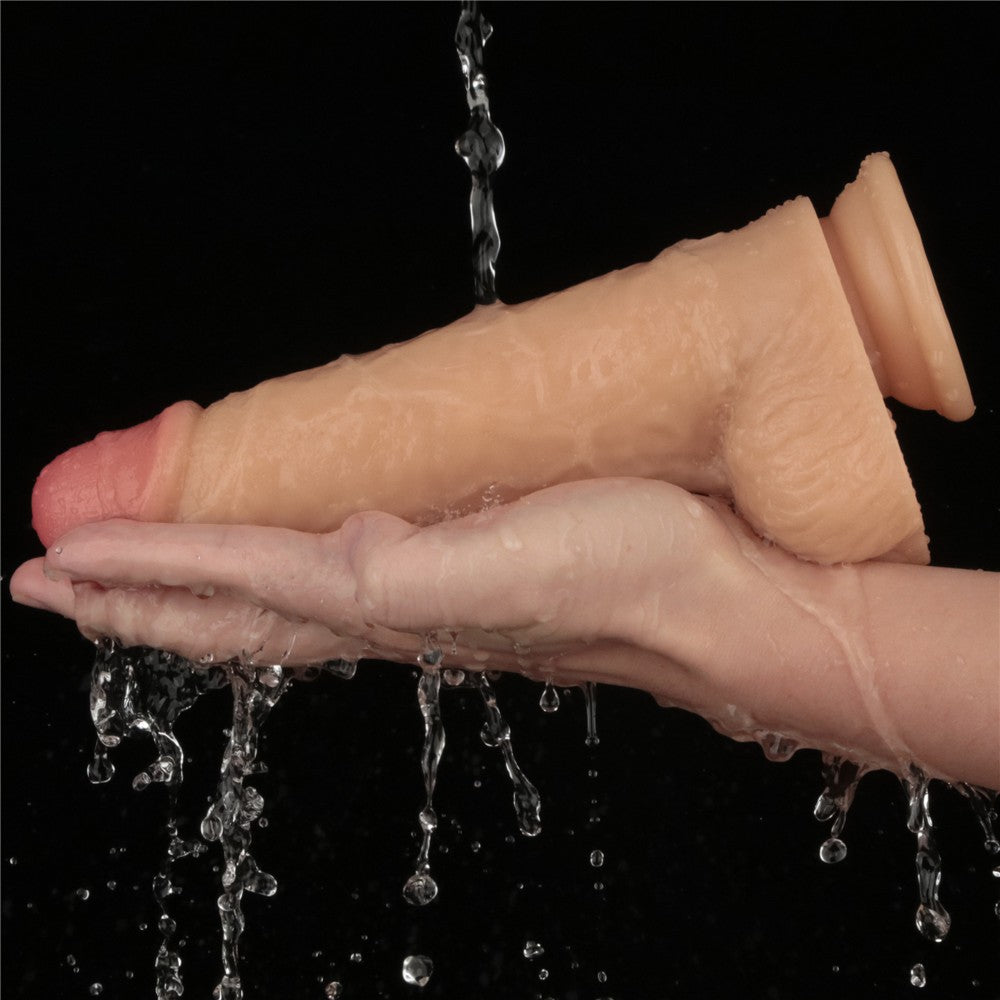 LOVETOY - 9'' VIBRATING POWER BASICS COCK