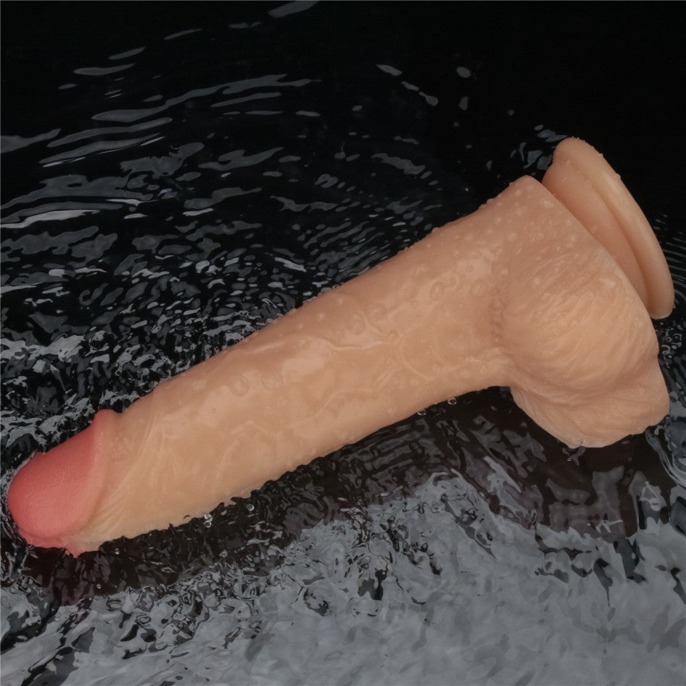 LOVETOY - 9'' VIBRATING POWER BASICS COCK