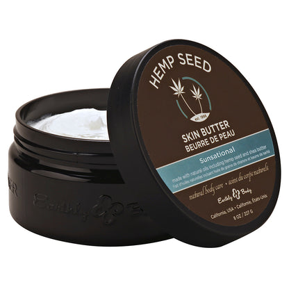 EARTHLY BODY HEMP SEED SUNSATIONAL SKIN BUTTER 8OZ