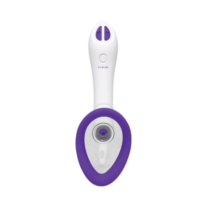 DOC JOHNSON - BLOOM - INTIMATE BODY PUMP - AUTOMATIC - VIBRATING - RECHARGEABLE PURPLE/WHITE