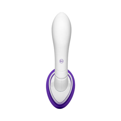 DOC JOHNSON - BLOOM - INTIMATE BODY PUMP - AUTOMATIC - VIBRATING - RECHARGEABLE PURPLE/WHITE
