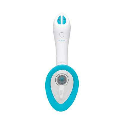 DOC JOHNSON - BLOOM - INTIMATE BODY PUMP - AUTOMATIC - VIBRATING - RECHARGEABLE BLUE/WHITE