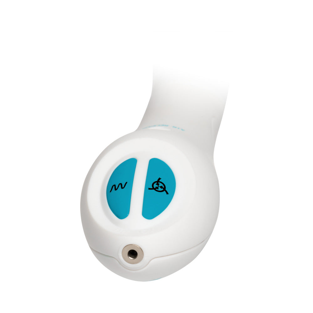 DOC JOHNSON - BLOOM - INTIMATE BODY PUMP - AUTOMATIC - VIBRATING - RECHARGEABLE BLUE/WHITE