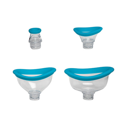 BLOOM - INTIMATE BODY PUMP - AUTOMATIC - VIBRATING - RECHARGEABLE BLUE/WHITE