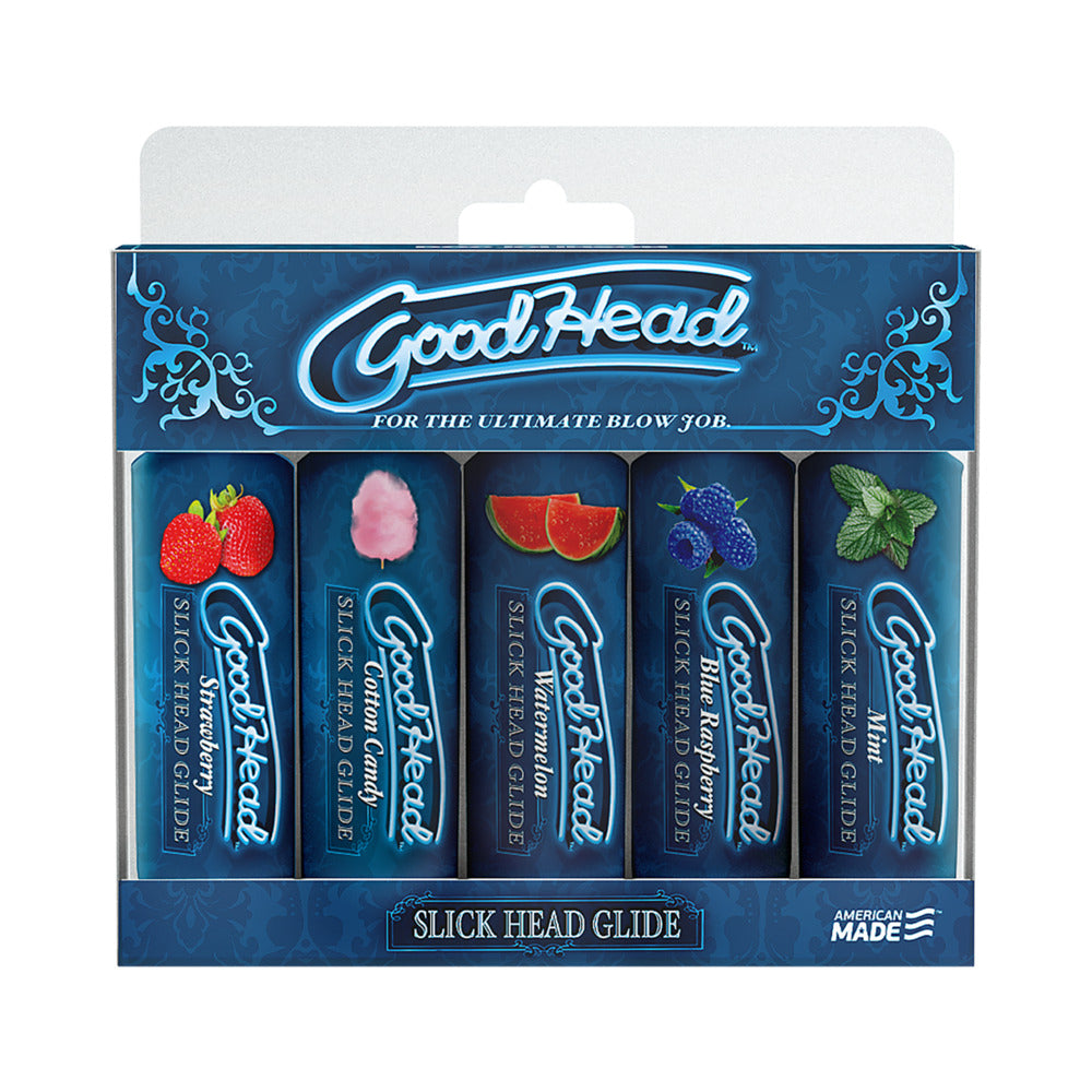 DOC JOHNSON - GOODHEAD SLICK HEAD GLIDE 5 PACK