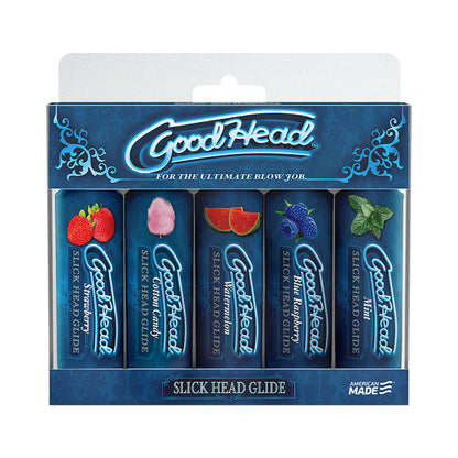 DOC JOHNSON - GOODHEAD SLICK HEAD GLIDE 5 PACK