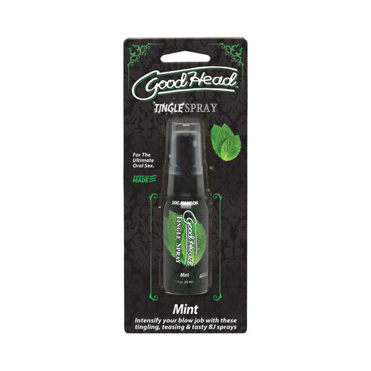 DOC JOHNSON - GOODHEAD - TINGLE SPRAY - MINT - 1 FL. OZ.