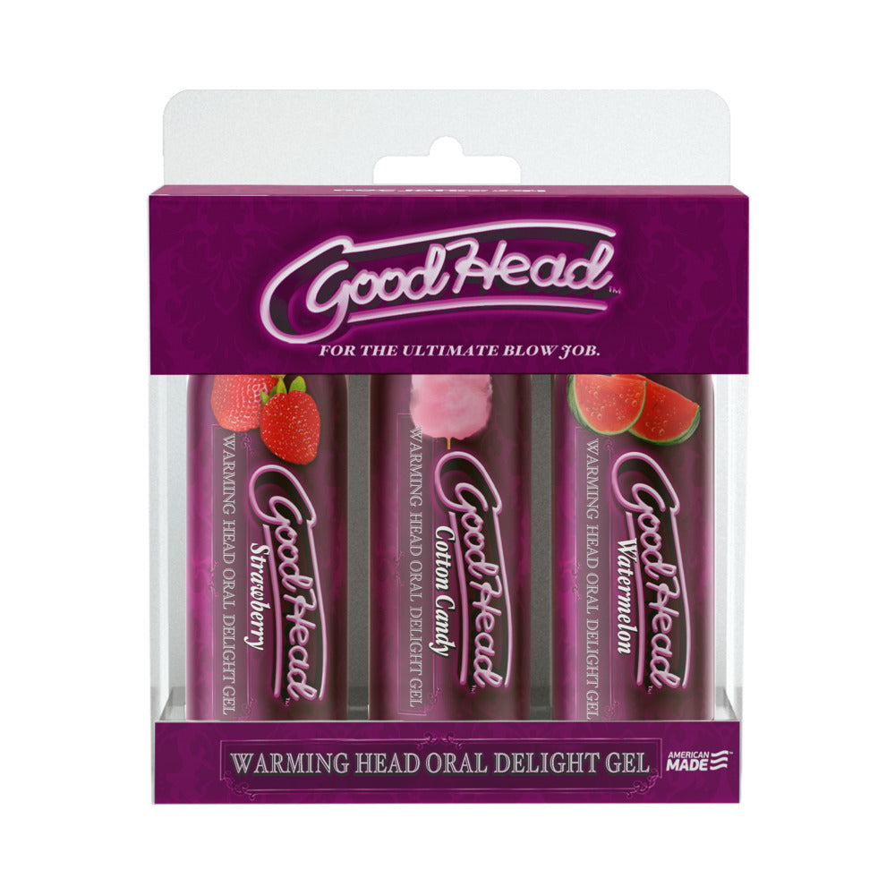 DOC JOHNSON - GOODHEAD - WARMING HEAD - 3 PACK - 2 OZ.