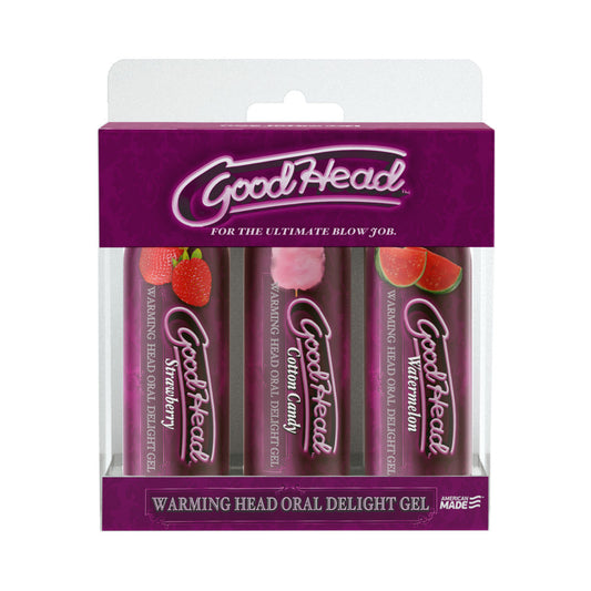 DOC JOHNSON - GOODHEAD - WARMING HEAD - 3 PACK - 2 OZ.