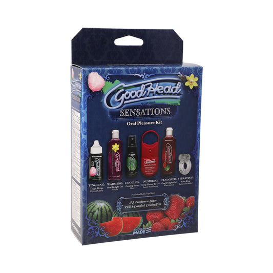 DOC JOHNSON - GOODHEAD - SENSATIONS KIT - 6 PACK