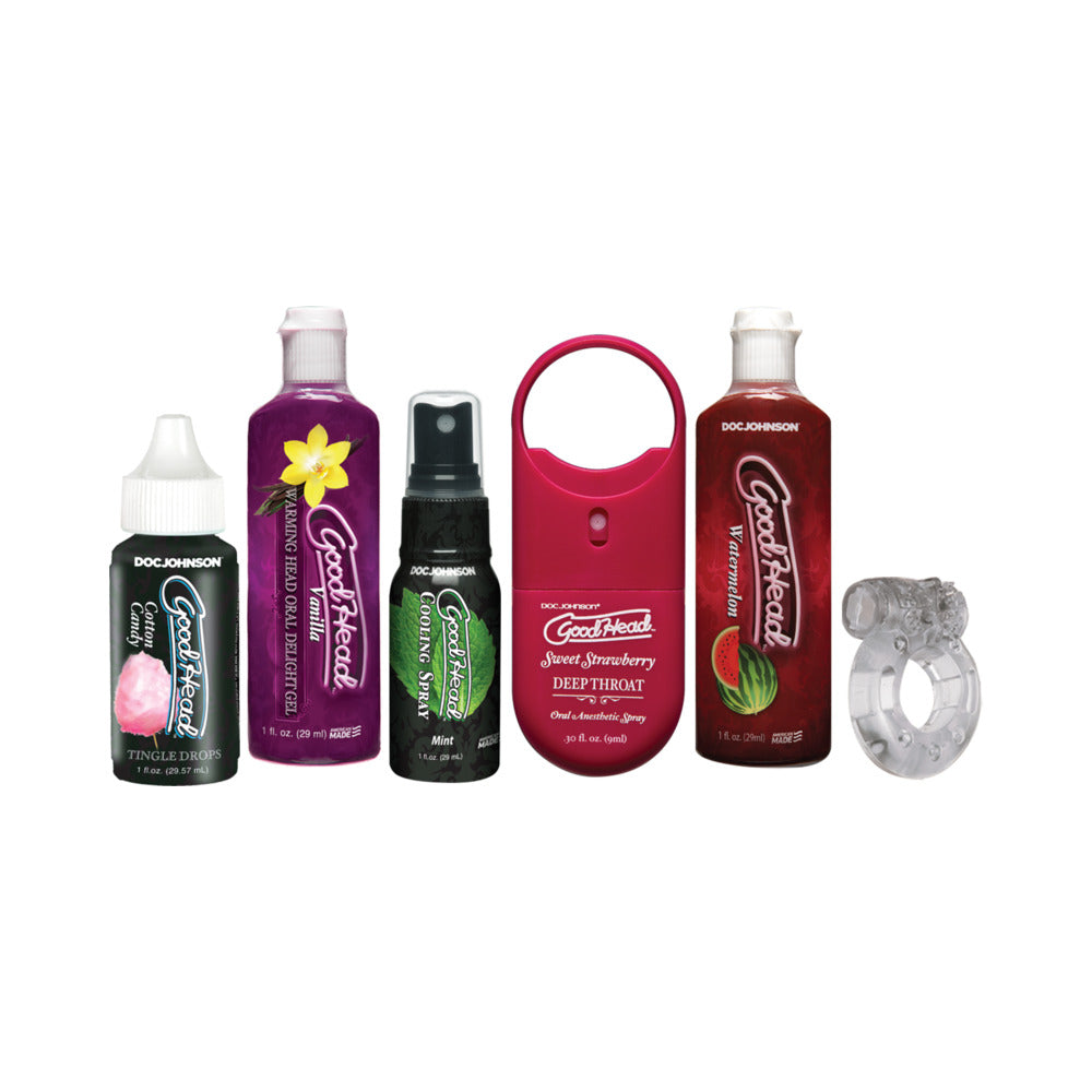 DOC JOHNSON - GOODHEAD - KIT SENSACIONES - 6 UNIDADES