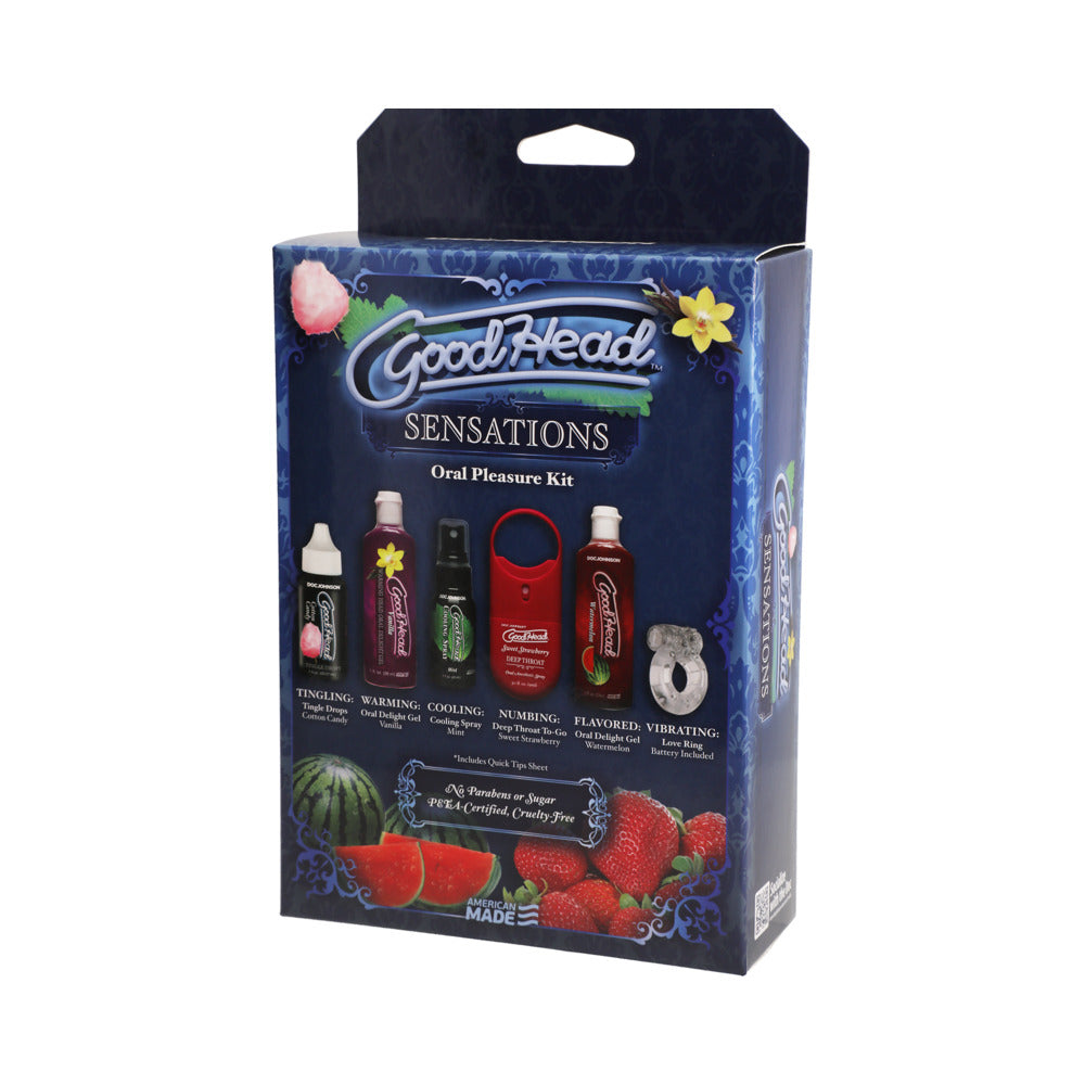 DOC JOHNSON - GOODHEAD - KIT SENSACIONES - 6 UNIDADES