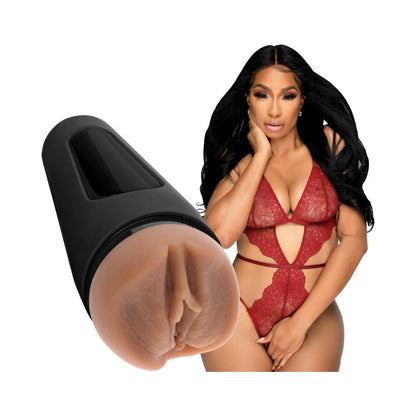 DOC JOHNSON - MAIN SQUEEZE - CELEBRITY GIRLS - KARLIE REDD - ULTRASKYN STROKER - PUSSY CARAMEL