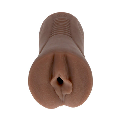 DOC JOHNSON - SIGNATURE STROKERS - ORO MIEL - COÑO DE BOLSILLO ULTRASKYN CARAMELO
