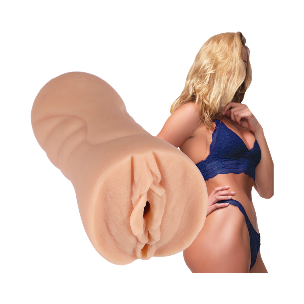 DOC JOHNSON - SIGNATURE STROKERS - LEO OF LEOLULU - ULTRASKYN POCKET PUSSY VANILLA
