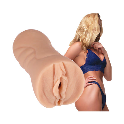 DOC JOHNSON - SIGNATURE STROKERS - LEO OF LEOLULU - ULTRASKYN POCKET PUSSY VANILLA