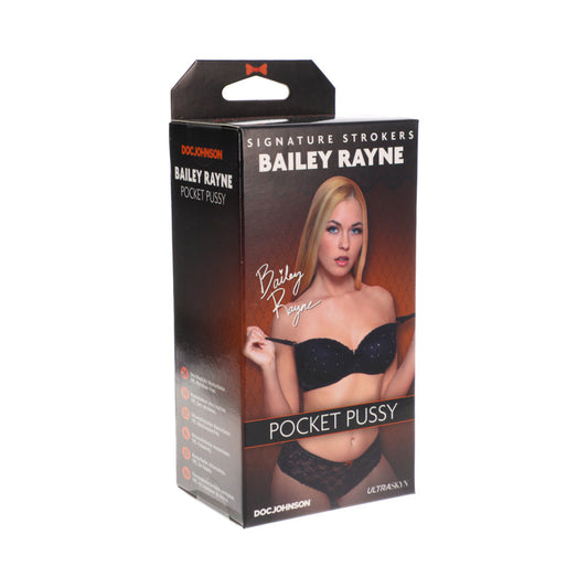 SIGNATURE STROKERS - CAMGIRLS - BAILEY RAYNE - ULTRASKYN POCKET PUSSY VANILLA