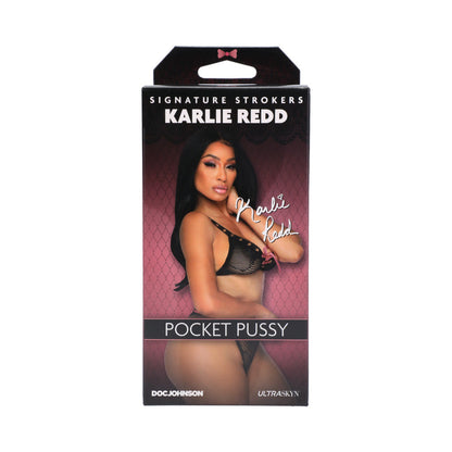 DOC JOHNSON - SIGNATURE STROKERS - CELEBRITY GIRLS - KARLIE REDD - ULTRASKYN POCKET PUSSY CARAMEL