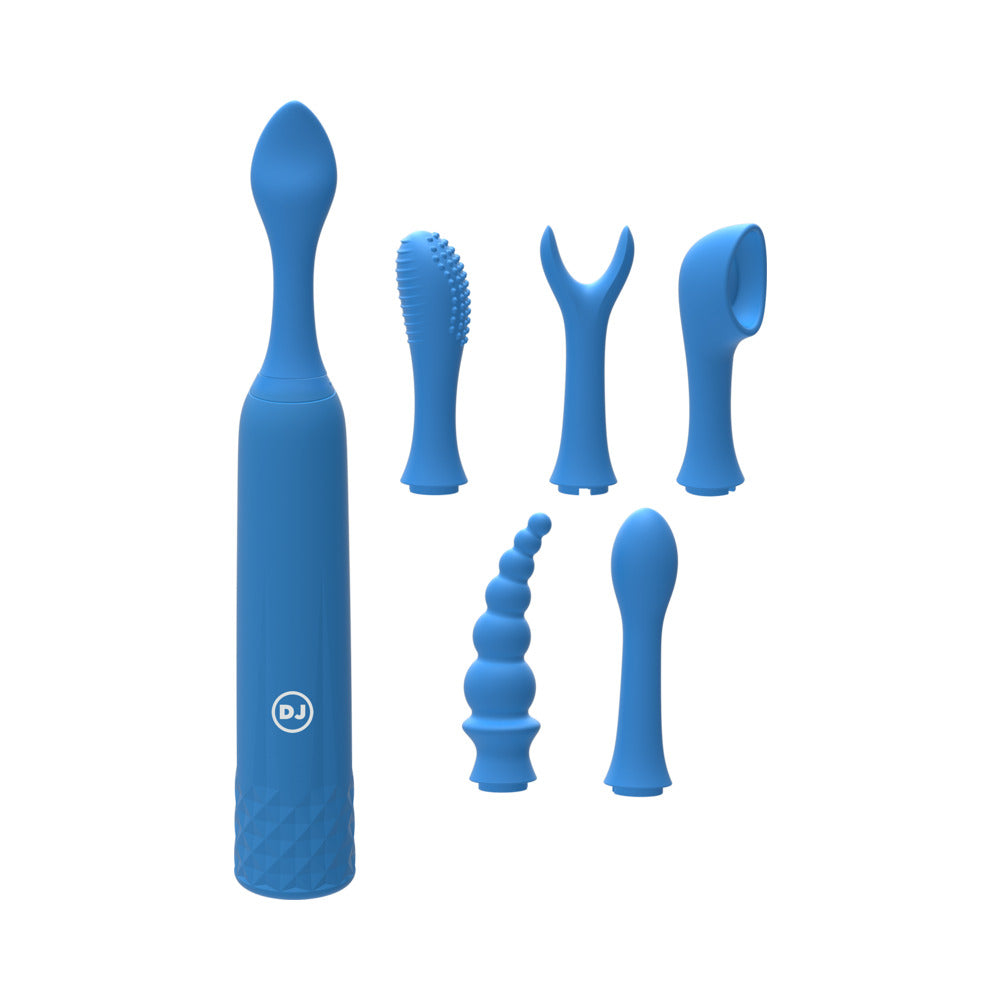 DOC JOHNSON - IVIBE SELECT - IQUIVER - SET DE 7 PIEZAS AZUL VIOLETA