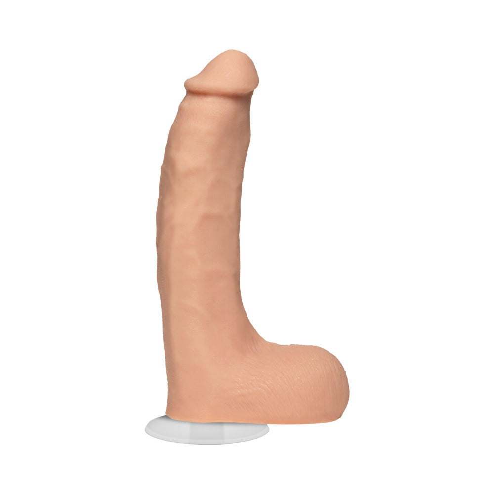 DOC JOHNSON - SIGNATURE COCKS - CHAD WHITE 8.5 INCH ULTRASKYN COCK WITH REMOVABLE VAC-U-LOCK SUCTION CUP VANILLA