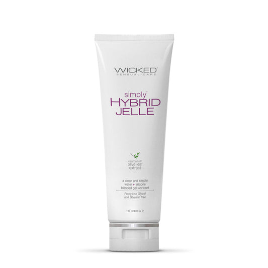 WICKED - SIMPLY HYBRID JELLE LUBRICANT 4 OZ.