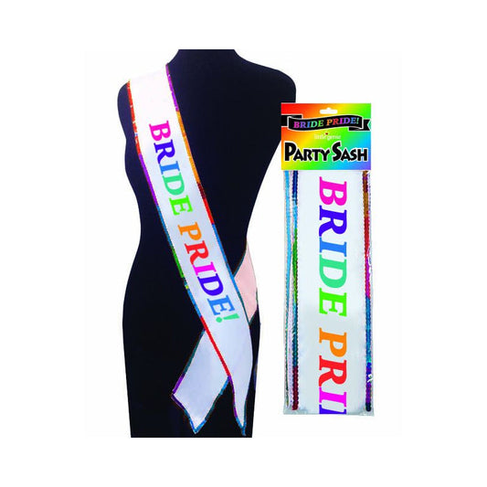 BRIDE PRIDE SASH