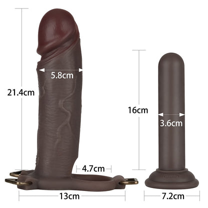 LOVETOY - INGEN 9'' ENHANCED SET L/XL/2XL (BLACK)