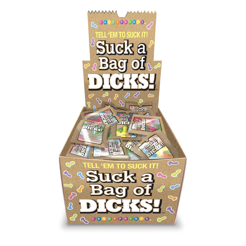LITTLE GENIE - SUCK A BAG OF DICKS 100PK DISPLAY